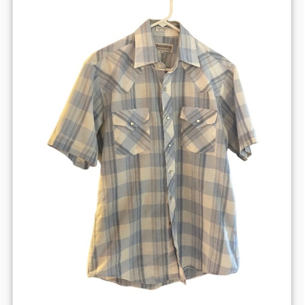 Corral West Ranchwear‎ pearl button snap shirt. Size 15.5